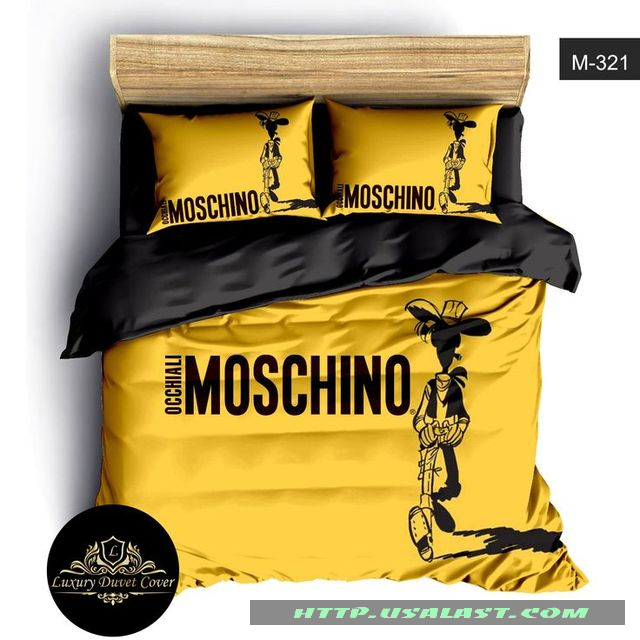 Moschino Bedding Set Duvet Cover New Design 03 Moschino Bedding Set Duvet Cover New Design 03
