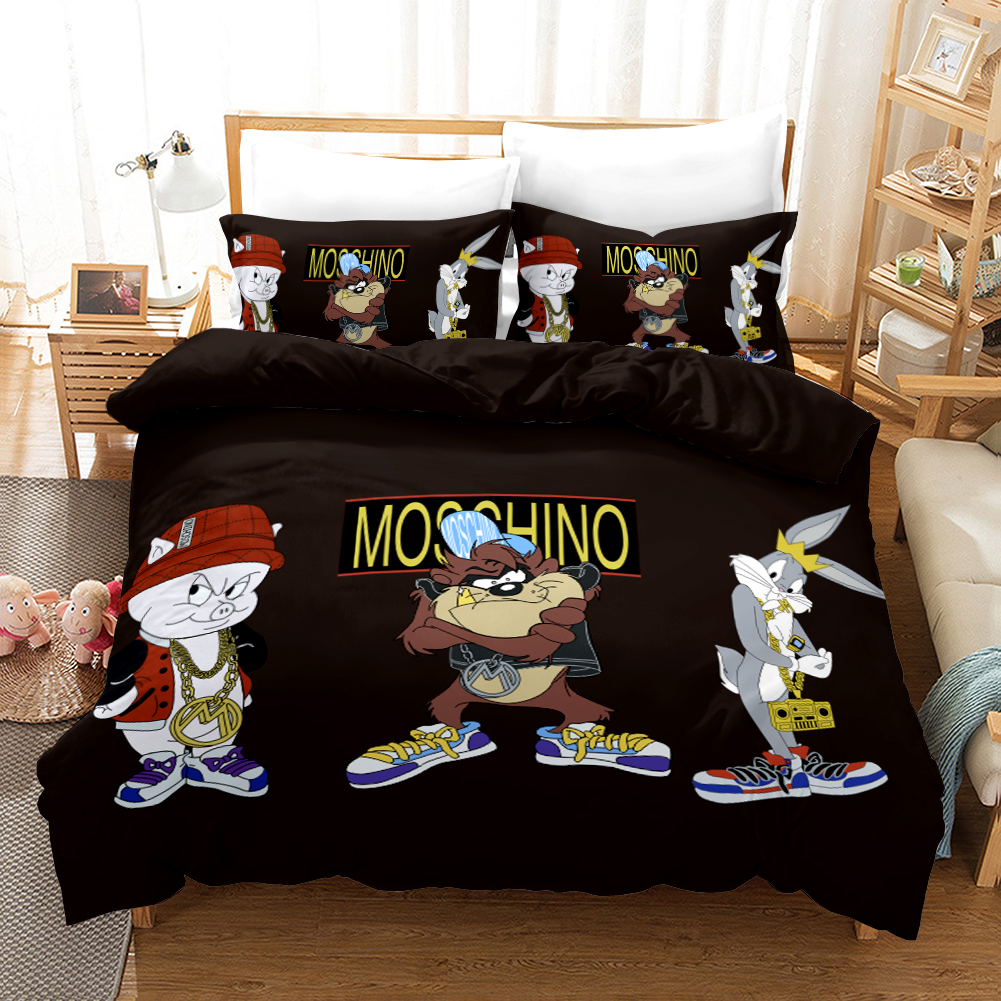 Mosshino Duvet Cover and Pillowcase Set Bedding Set Mosshino Duvet Cover and Pillowcase Set Bedding Set