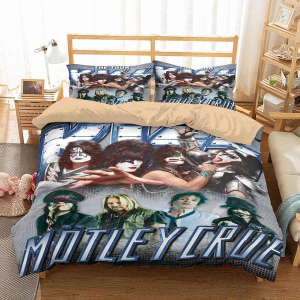 Motley Crue Duvet Cover and Pillowcase Set Bedding Set 293 Motley Crue Duvet Cover and Pillowcase Set Bedding Set 293