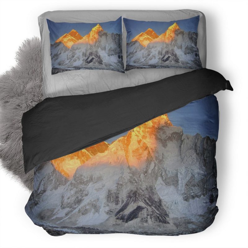 Mount Everest Sun Oe Duvet Cover and Pillowcase Set Bedding Set Mount Everest Sun Oe Duvet Cover and Pillowcase Set Bedding Set