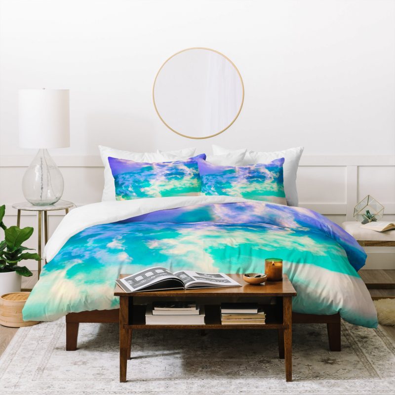 Mountain Meadow Painted Clouds Duvet Cover and Pillowcase Set Bedding Set Mountain Meadow Painted Clouds Duvet Cover and Pillowcase Set Bedding Set