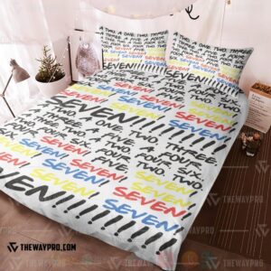 Movie Friends Monica Custom Bedding Set