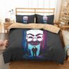 Mr Robot Duvet Cover and Pillowcase Set Bedding Set 1