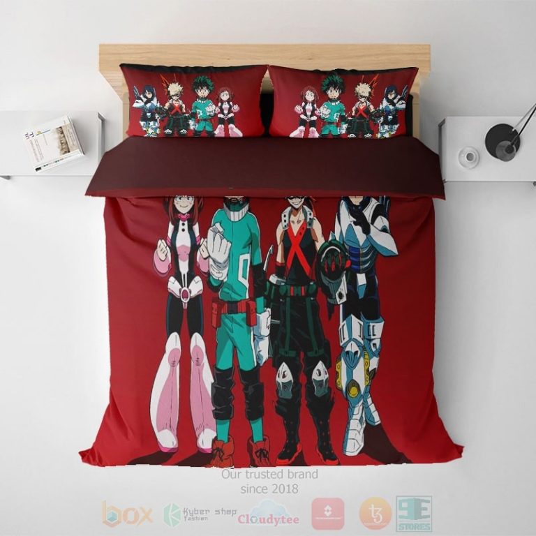 My-Hero-Academia-All-Four-Legends-My-Hero-Academia-Bedding-Set-1