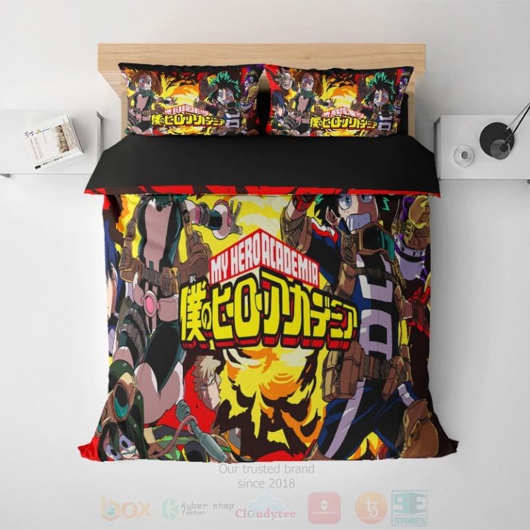 My-Hero-Academia-Class-1-A-Heroes-Bedding-Set-1
