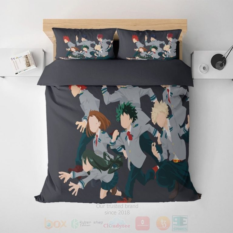 My-Hero-Academia-Class-1-A-On-The-Run-Mha-Bedding-Set-1
