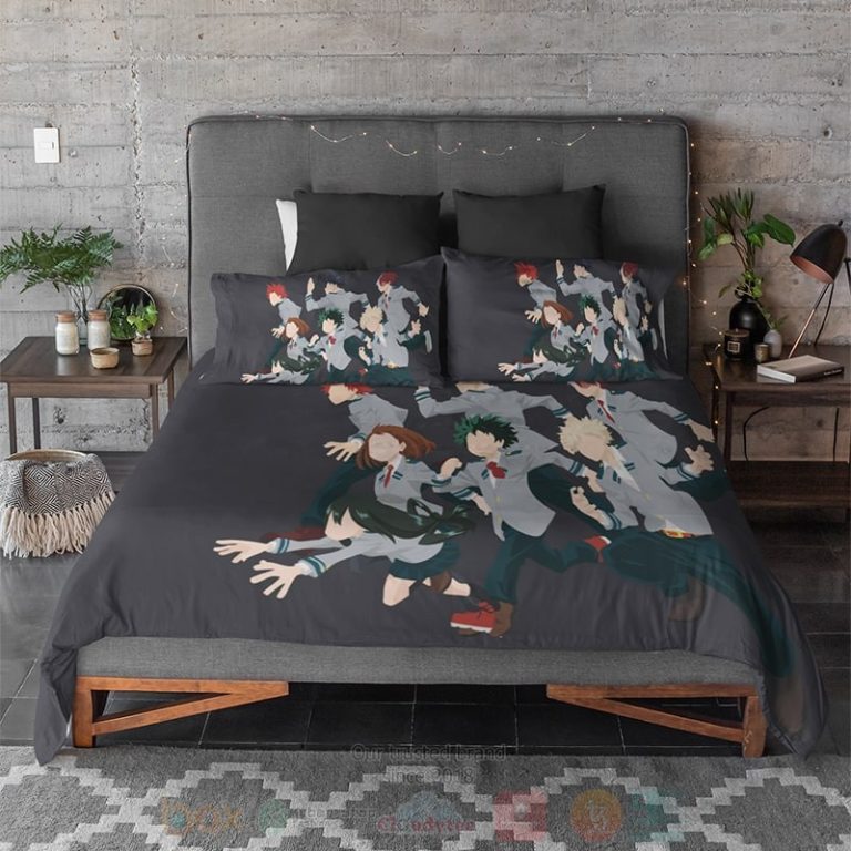 My-Hero-Academia-Class-1-A-On-The-Run-Mha-Bedding-Set-2