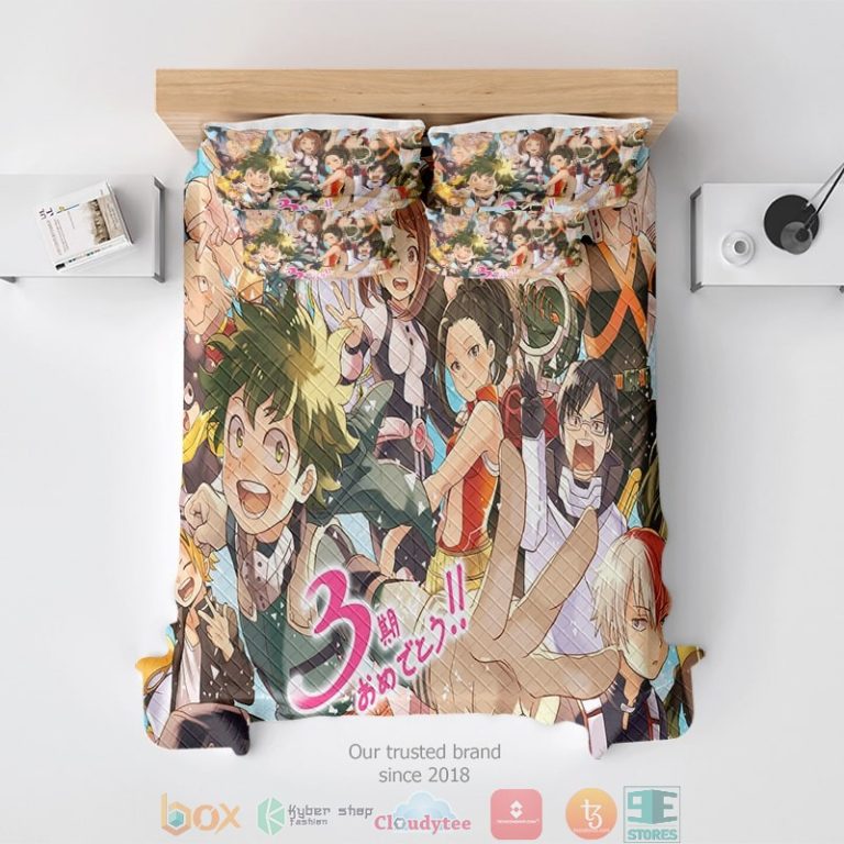 My-Hero-Academia-Class-1-A-Snow-Brushed-Heroes-Bedding-Set-1