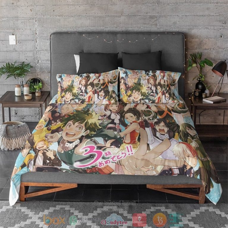My-Hero-Academia-Class-1-A-Snow-Brushed-Heroes-Bedding-Set-2
