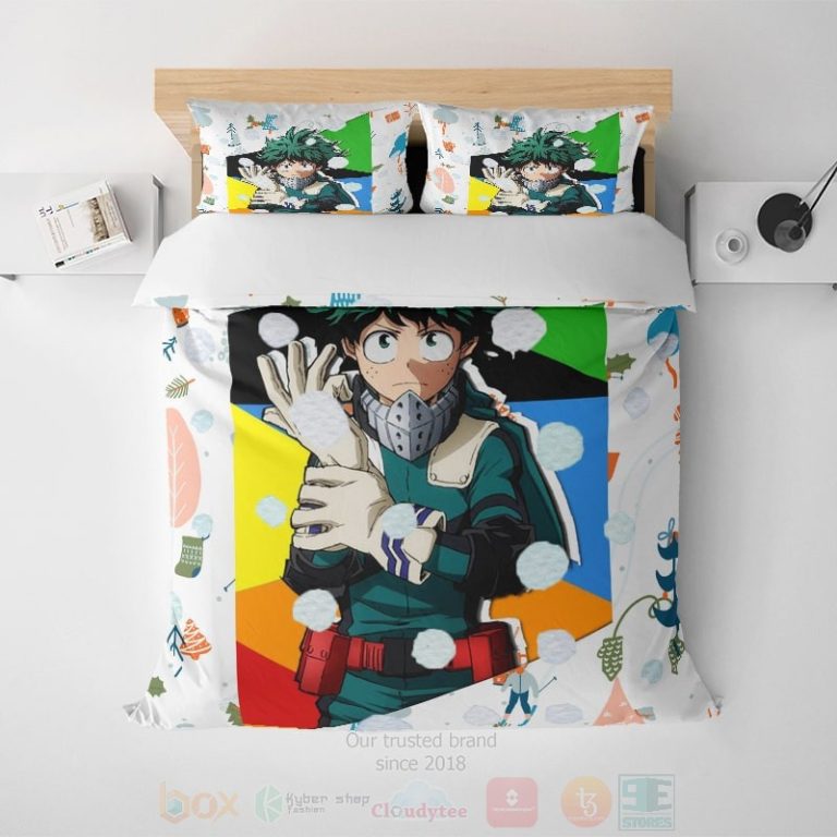 My-Hero-Academia-Izuku-Modoriya-Christmas-Quirk-Cool-Bnha-Bedding-Set-1