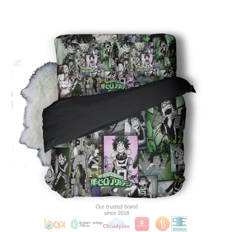 My-Hero-Academia-Manga-Style-Posters-Bedding-Set-1
