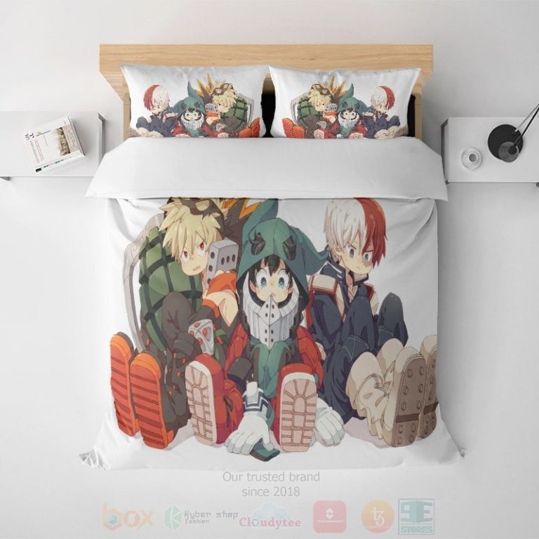 My-Hero-Academia-Power-Pack-Team-Mha-Bedding-Set-1