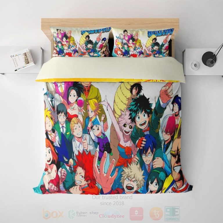 My-Hero-Academia-Ua-School-Manga-Bedding-Set-1