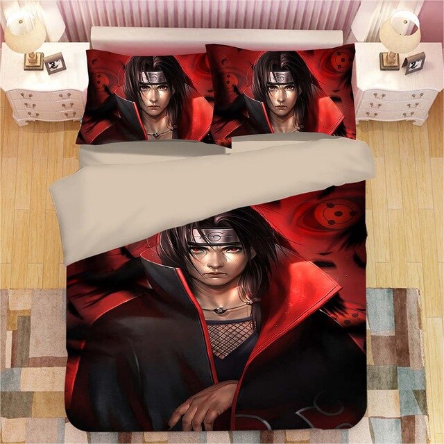 NARUTO Anime 2215 Duvet Cover and Pillowcase Set Bedding Set NARUTO Anime 2215 Duvet Cover and Pillowcase Set Bedding Set