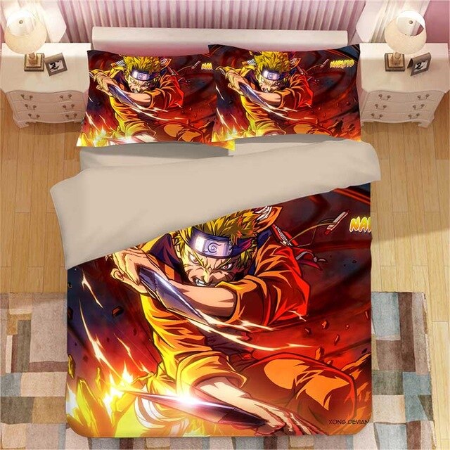 NARUTO Anime 2226 Duvet Cover and Pillowcase Set Bedding Set NARUTO Anime 2226 Duvet Cover and Pillowcase Set Bedding Set