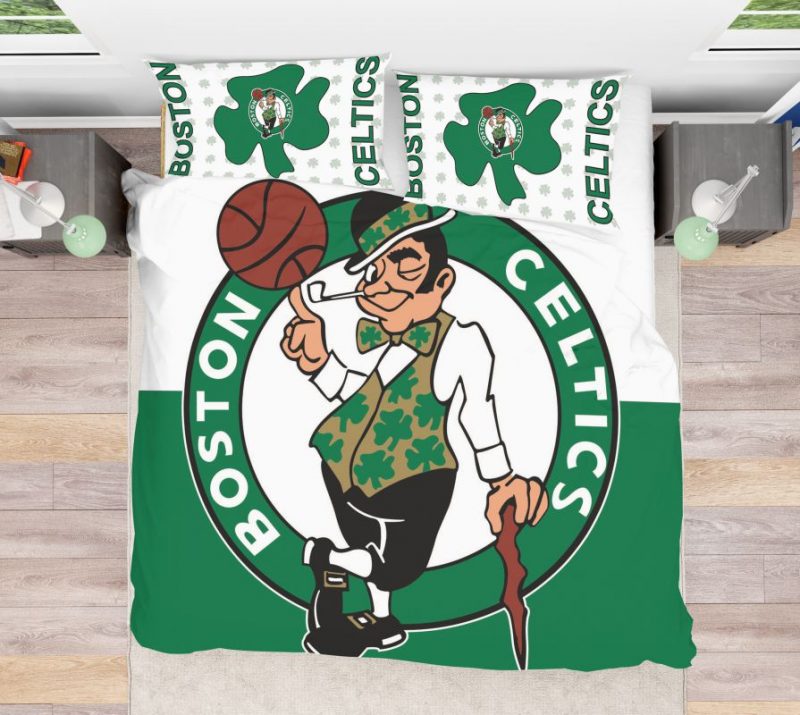 NBA Boston Celtics Duvet Cover and Pillowcase Set Bedding Set NBA Boston Celtics Duvet Cover and Pillowcase Set Bedding Set
