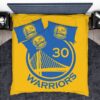NBA Golden State Warriors Duvet Cover and Pillowcase Set Bedding Set 940