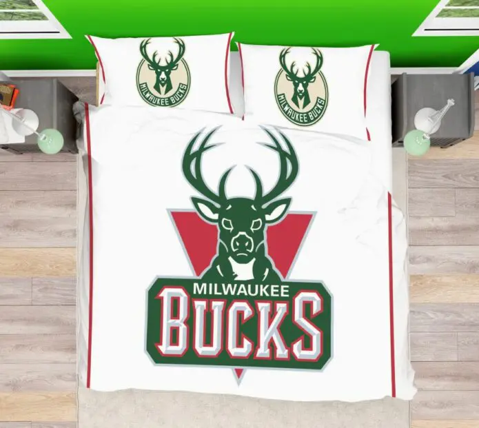 NBA Milwaukee Bucks Bedding Comforter Set NBA Milwaukee Bucks Bedding Comforter Set