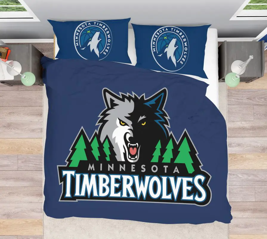 NBA Minnesota Timberwolves Bedding Comforter Set NBA Minnesota Timberwolves Bedding Comforter Set