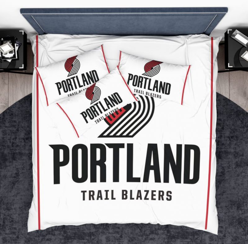 NBA New Portland Trail Blazers Duvet Cover and Pillowcase Set Bedding Set NBA New Portland Trail Blazers Duvet Cover and Pillowcase Set Bedding Set