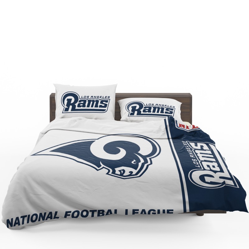 NFL Los Angeles Rams Duvet Cover and Pillowcase Set Bedding Set NFL Los Angeles Rams Duvet Cover and Pillowcase Set Bedding Set