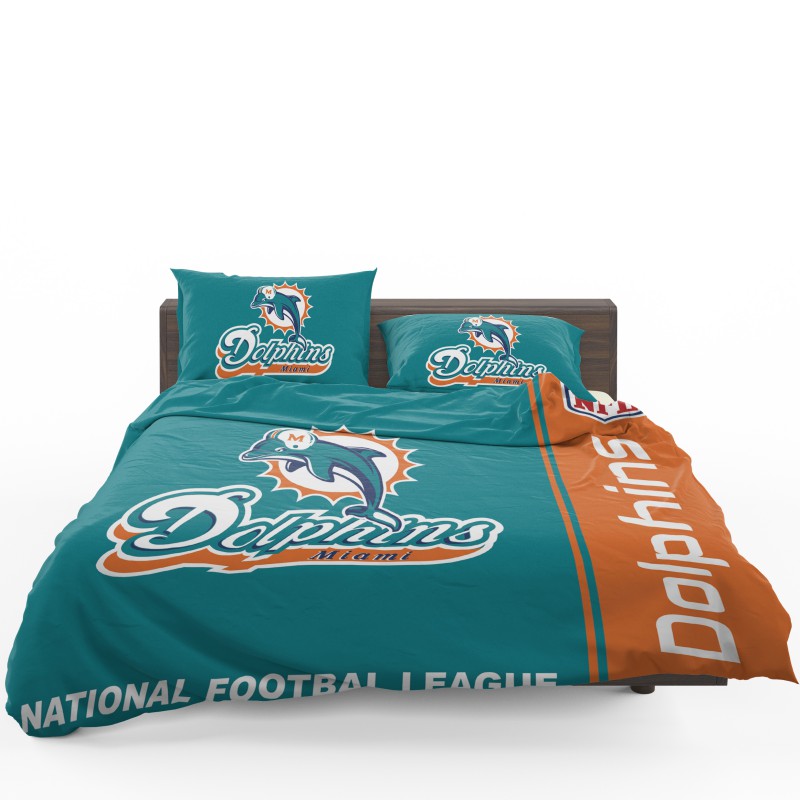 NFL Miami Dolphins Bedding Comforter Set NFL Miami Dolphins Bedding Comforter Set