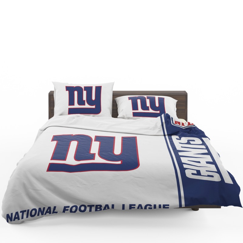 NFL New York Giants Duvet Cover and Pillowcase Set Bedding Set NFL New York Giants Duvet Cover and Pillowcase Set Bedding Set