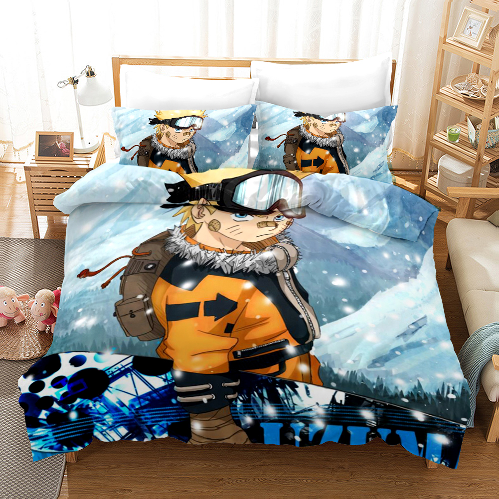 Naruto 8 Duvet Cover and Pillowcase Set Bedding Set Naruto 8 Duvet Cover and Pillowcase Set Bedding Set