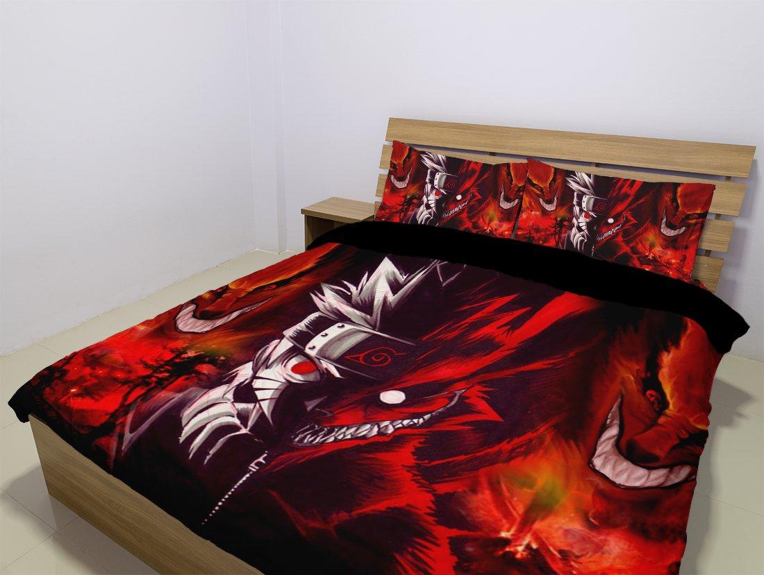 Naruto Duvet Cover and Pillowcase Set Bedding Set 1063 Naruto Duvet Cover and Pillowcase Set Bedding Set 1063