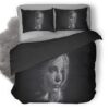 Natalie Dormer Scribble Artwork N4 Duvet Cover and Pillowcase Set Bedding Set
