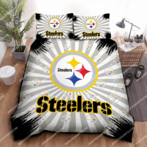 National Football League Pittsburgh Steelers All Over Print Bedding Set
