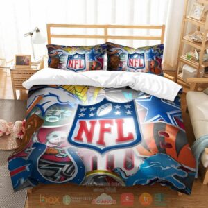 National Football League Teams Logo Bedding Set
