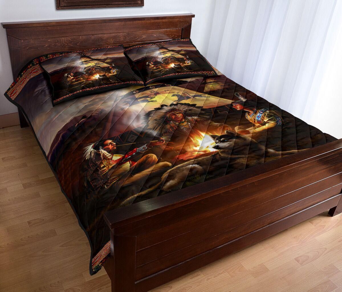 Native-America-Pow-Wow-Quilt-Bedding-Set-1