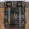 Native Weed Leaf All Over Printed Bedding Set