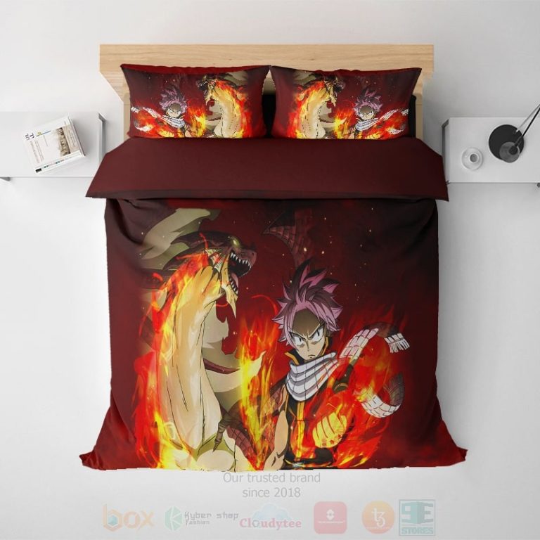 Natsu-Igneel-Premium-Brushed-Anime-Fairy-Tail-Bedding-Set-1