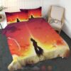 Natsu Lucy Love Reversible Embossed Scenery Fairy Tail Bedding Set