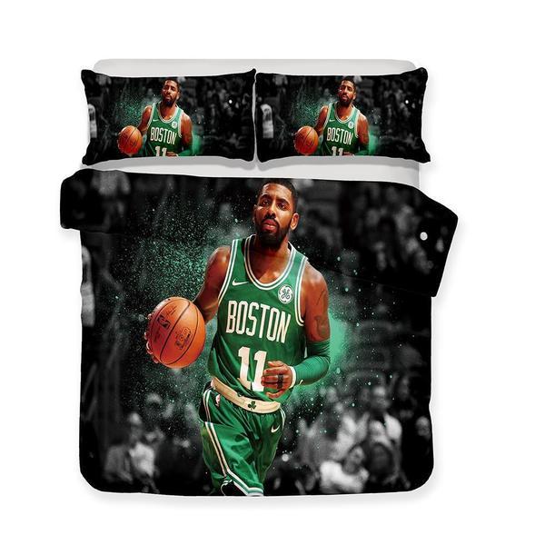 Nba Boston Celtics Kyrie Irving Theme s Duvet Cover and Pillowcase Set Bedding Set Nba Boston Celtics Kyrie Irving Theme s Duvet Cover and Pillowcase Set Bedding Set