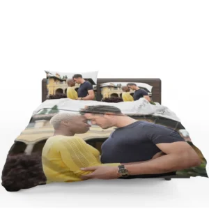 Needle in a Timestack Movie Orlando Bloom Cynthia Erivo Bedding Set
