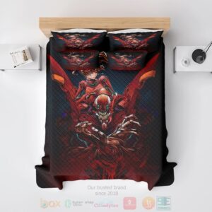 Neon Genesis Evangelion Asuka Eva-02 Evangelion Neon Genesis Mecha Evangelion Bedding Set