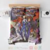 Neon Genesis Evangelion Retro Poster Style Rei Asuka Bedding Set
