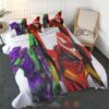 Neon Genesis Evangelion Space Blend Evangelion Mecha Anime Bedding Set