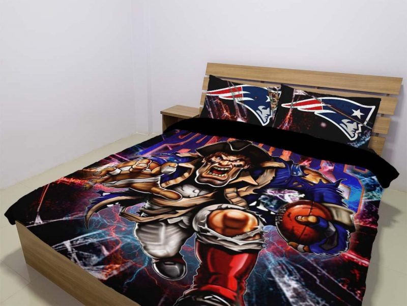 New England Patriots Duvet Cover and Pillowcase Set Bedding Set 1039 New England Patriots Duvet Cover and Pillowcase Set Bedding Set 1039
