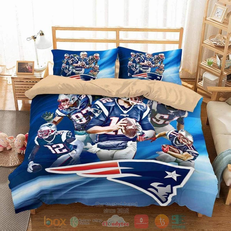 New England Patriots Nfl Players Bedding Set New England Patriots Nfl Players Bedding Set