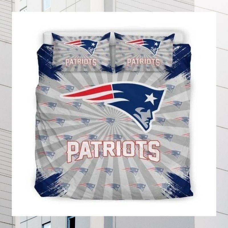 New England Patriots Quilt Bedding Set New England Patriots Quilt Bedding Set