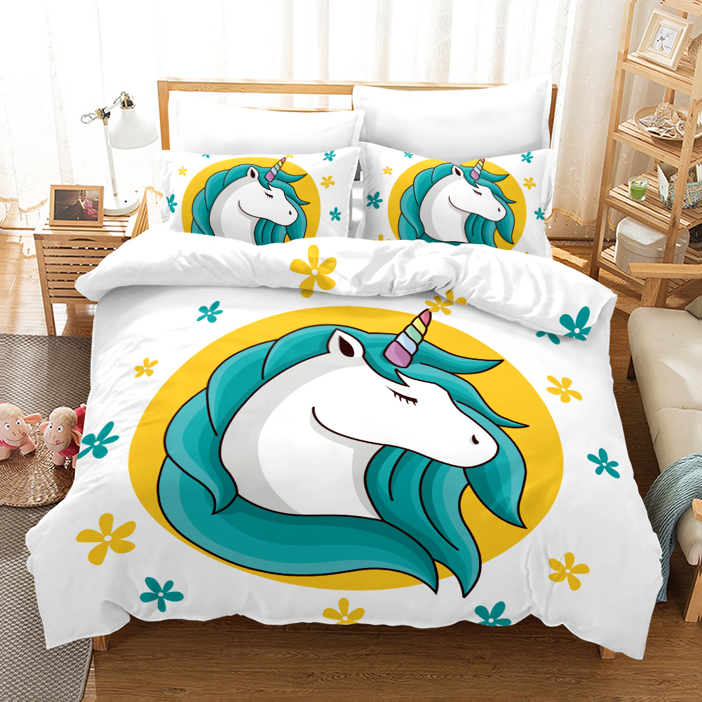 New Unicorn 8 Duvet Cover and Pillowcase Set Bedding Set New Unicorn 8 Duvet Cover and Pillowcase Set Bedding Set