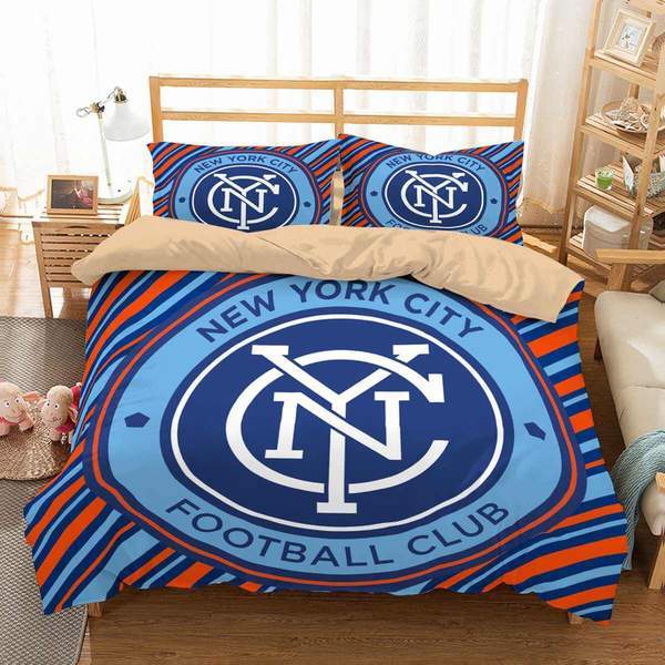 New York City Fc Duvet Cover and Pillowcase Set Bedding Set New York City Fc Duvet Cover and Pillowcase Set Bedding Set