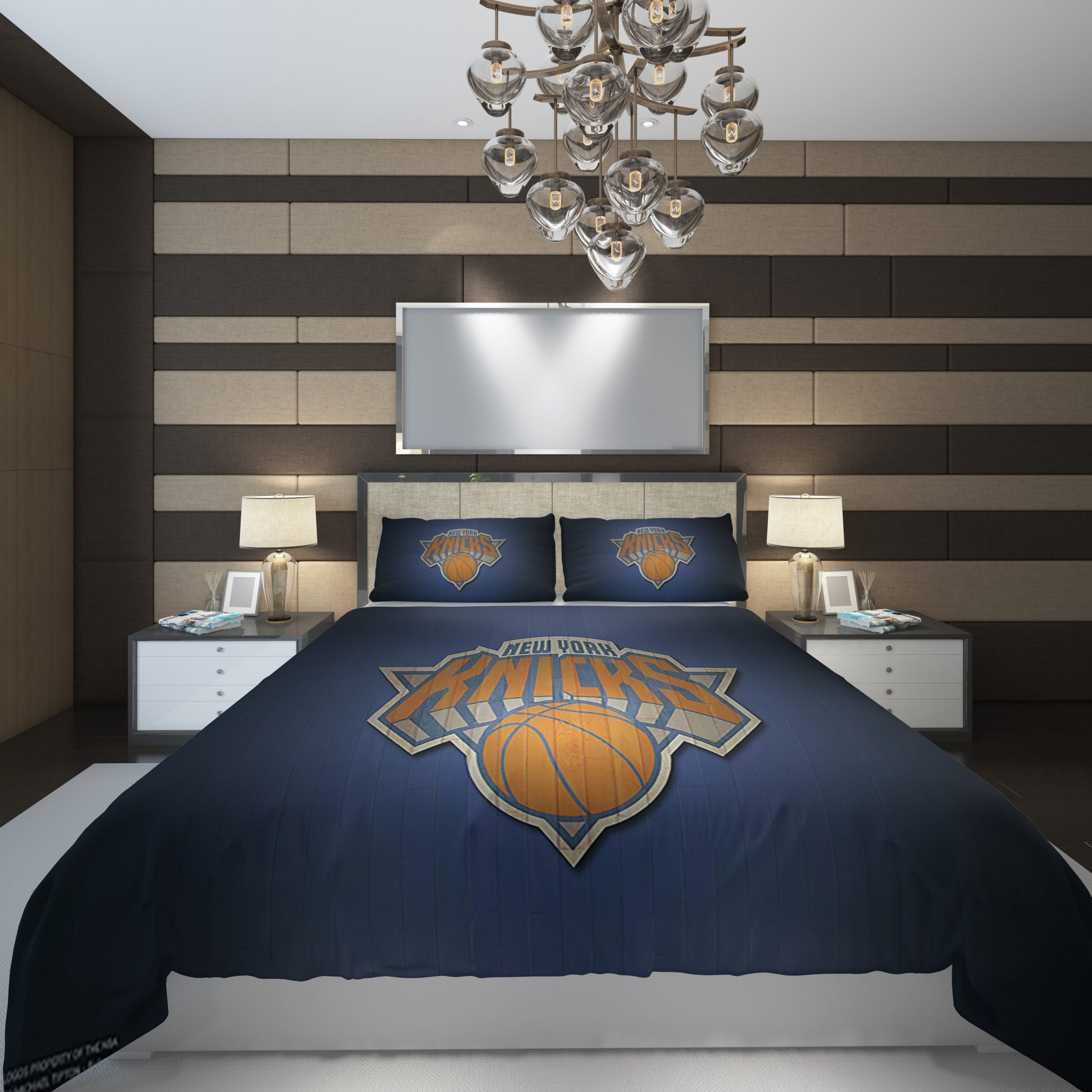 New York Knicks NBA Basketball ize Duvet Cover and Pillowcase Set Bedding Set New York Knicks NBA Basketball ize Duvet Cover and Pillowcase Set Bedding Set