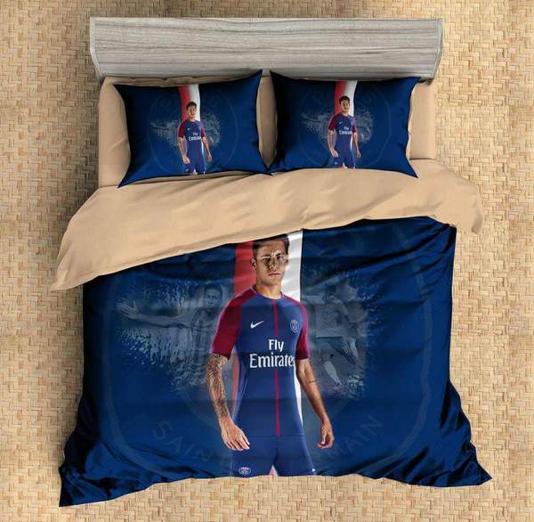 Neymar 3 Duvet Cover and Pillowcase Set Bedding Set Neymar 3 Duvet Cover and Pillowcase Set Bedding Set