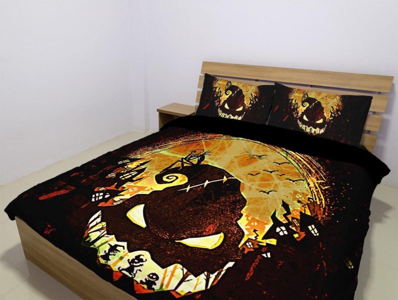 Nightmare Before Christmas Duvet Cover and Pillowcase Set Bedding Set 1041 Nightmare Before Christmas Duvet Cover and Pillowcase Set Bedding Set 1041