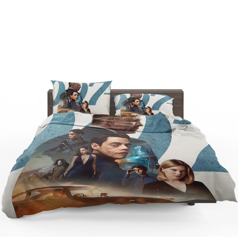 No Time to Die Movie Bedding Set No Time to Die Movie Bedding Set